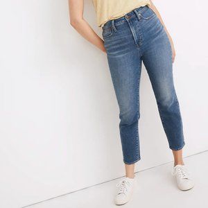 Madewell NWOT The Curvy Perfect Vintage Crop Jean